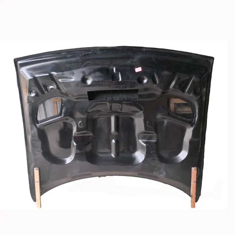 2017-2020 for  Challenger Hellcat Bonnet Hood Carbon Fiber Engine Cover with New Condition Included Clamps for Charger